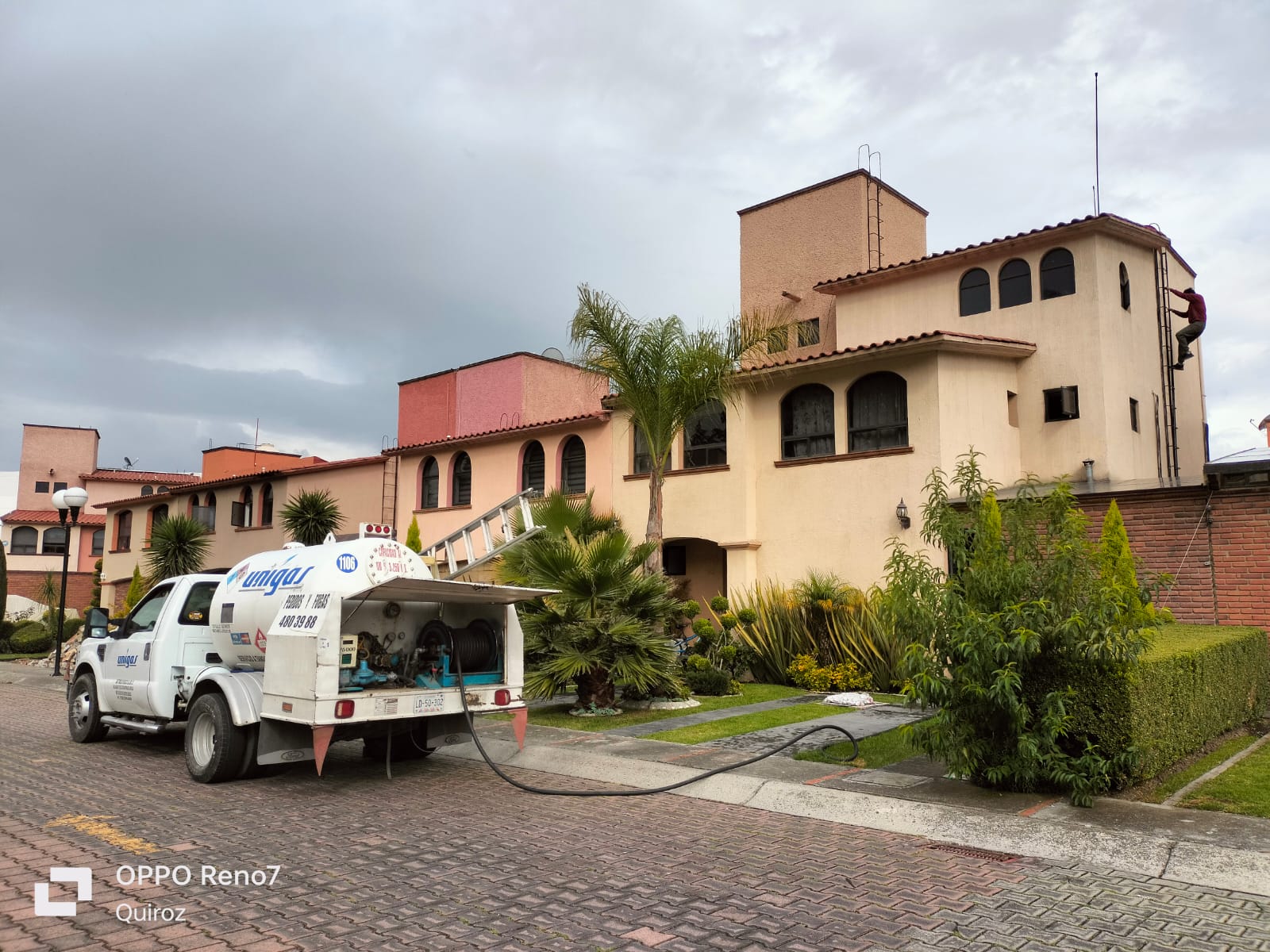 Camión repartidor de gas LP - Servicio en Toluca